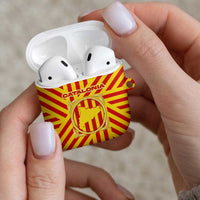 Catalonia Flag AirPods Case Autonomous Community of Spain - Wonder Print Shop