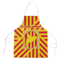 Catalonia Flag Apron Autonomous Community of Spain - Wonder Print Shop