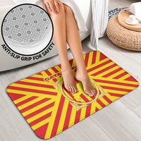 Catalonia Flag Bathroom Set Autonomous Community of Spain - Wonder Print Shop