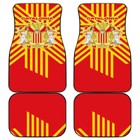 Catalonia Flag Car Mats Autonomous Community of Spain - Wonder Print Shop