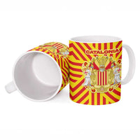 Catalonia Flag Ceramic Mug Autonomous Community of Spain - Wonder Print Shop