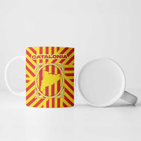 Catalonia Flag Ceramic Mug Autonomous Community of Spain - Wonder Print Shop