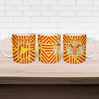 Catalonia Flag Ceramic Mug Autonomous Community of Spain - Wonder Print Shop