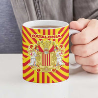Catalonia Flag Ceramic Mug Autonomous Community of Spain - Wonder Print Shop