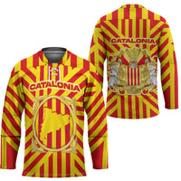 Catalonia Flag Hockey Jersey Autonomous Community of Spain - Wonder Print Shop