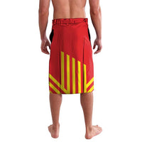 Catalonia Flag Lavalava Autonomous Community of Spain - Wonder Print Shop
