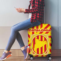 Catalonia Flag Luggage Cover Autonomous Community of Spain - Wonder Print Shop