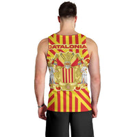 Catalonia Flag Men Tank Top Autonomous Community of Spain - Wonder Print Shop