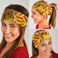 Catalonia Flag Neck Gaiter Autonomous Community of Spain - Wonder Print Shop
