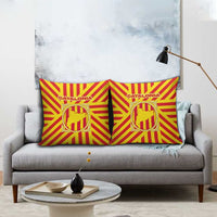 Catalonia Flag Pillow Cover Autonomous Community of Spain - Wonder Print Shop