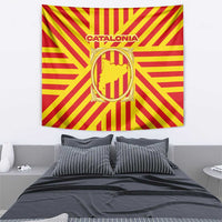 Catalonia Flag Tapestry Autonomous Community of Spain - Wonder Print Shop