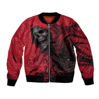 Skull Death Bomber Jacket Your Time - Wonder Print Shop