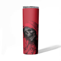 Skull Death Skinny Tumbler Your Time - Wonder Print Shop