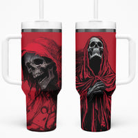 Skull Death Tumbler With Handle Your Time - Wonder Print Shop
