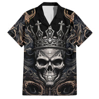 Skull Fantasy Family Matching Short Sleeve Bodycon Dress and Hawaiian Shirt Who Needs Inner Demons When You Are The Demon - Wonder Print Shop