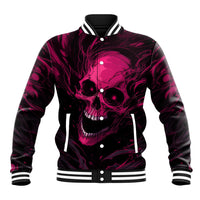 Death Skull Baseball Jacket I'm Scary Enough Without A Costume - Wonder Print Shop