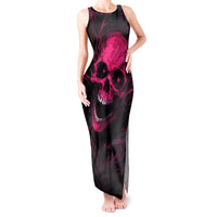 Death Skull Tank Maxi Dress I'm Scary Enough Without A Costume - Wonder Print Shop