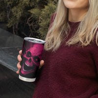 Death Skull Tumbler Cup I'm Scary Enough Without A Costume - Wonder Print Shop