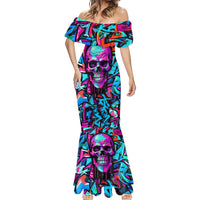 Skull Grafity Mermaid Dress You Are Never Too Young To Dream Big - Wonder Print Shop