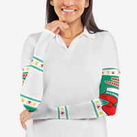 Bulgaria Christmas Arm Sleeves with Green-White Theme, Coat of Arms, and National Flag Motif - Wonder Print Shop