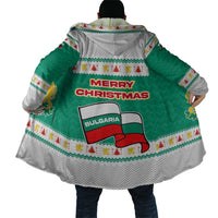 Bulgaria Christmas Cloak with Green-White Theme, Coat of Arms, and National Flag Motif - Wonder Print Shop
