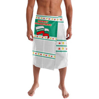 Bulgaria Christmas Lavalava with Green-White Theme, Coat of Arms, and National Flag Motif - Wonder Print Shop