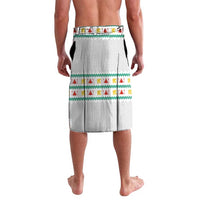 Bulgaria Christmas Lavalava with Green-White Theme, Coat of Arms, and National Flag Motif - Wonder Print Shop