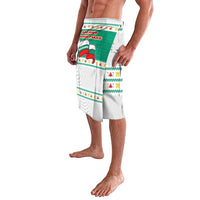 Bulgaria Christmas Lavalava with Green-White Theme, Coat of Arms, and National Flag Motif - Wonder Print Shop