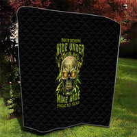 Your Demons Hide Under Your Bed Quilt - Wonder Print Shop