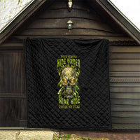 Your Demons Hide Under Your Bed Quilt - Wonder Print Shop