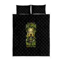 Your Demons Hide Under Your Bed Quilt Bed Set - Wonder Print Shop