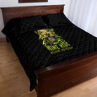 Your Demons Hide Under Your Bed Quilt Bed Set - Wonder Print Shop