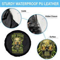 Your Demons Hide Under Your Bed Spare Tire Cover - Wonder Print Shop