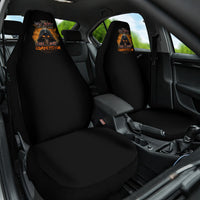 When I Was Born Reaper Fire Car Seat Cover - Wonder Print Shop