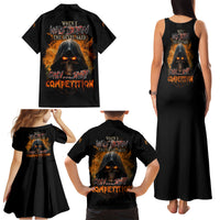 When I Was Born Reaper Fire Family Matching Tank Maxi Dress and Hawaiian Shirt - Wonder Print Shop