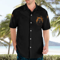When I Was Born Reaper Fire Hawaiian Shirt - Wonder Print Shop