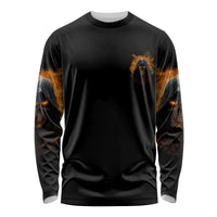 When I Was Born Reaper Fire Long Sleeve Shirt - Wonder Print Shop