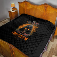 When I Was Born Reaper Fire Quilt - Wonder Print Shop