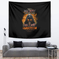 When I Was Born Reaper Fire Tapestry - Wonder Print Shop
