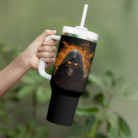 When I Was Born Reaper Fire Tumbler With Handle - Wonder Print Shop