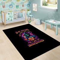 In My Defense I Was Left Unsupervised Halloween Area Rug - Wonder Print Shop