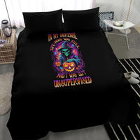 In My Defense I Was Left Unsupervised Halloween Bedding Set - Wonder Print Shop