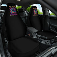 In My Defense I Was Left Unsupervised Halloween Car Seat Cover - Wonder Print Shop