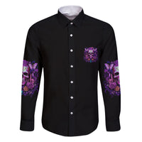 I'M Not A B I'M Just Honest Skull Butterfly Family Matching Puletasi Dress and Hawaiian Shirt - Wonder Print Shop