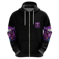 I'M Not A B I'M Just Honest Skull Butterfly Hoodie - Wonder Print Shop