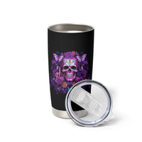 I'M Not A B I'M Just Honest Skull Butterfly Tumbler Cup - Wonder Print Shop