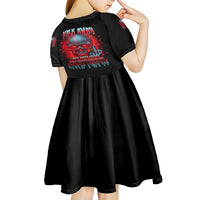 Walk Away I Have Anger Issues And A Serious Dislike For Kid Short Sleeve Dress - Wonder Print Shop