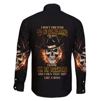 I Don't Pretend To Be Something I'm Not Family Matching Off Shoulder Short Dress and Hawaiian Shirt - Wonder Print Shop