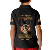 I Don't Pretend To Be Something I'm Not Kid Polo Shirt - Wonder Print Shop