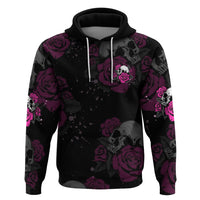 The Good Girl In Me Got Tired Skull Rose Hoodie - Wonder Print Shop